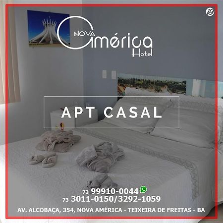 Hotel Nova América Teixeira de Freitas Exterior foto