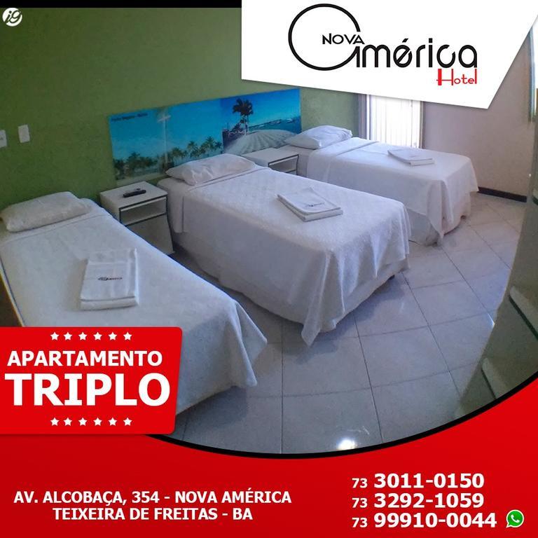 Hotel Nova América Teixeira de Freitas Exterior foto