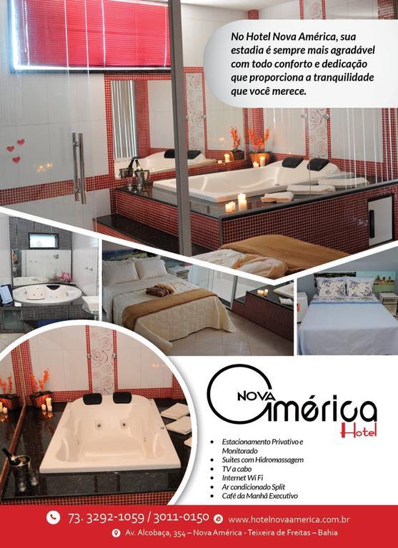Hotel Nova América Teixeira de Freitas Exterior foto